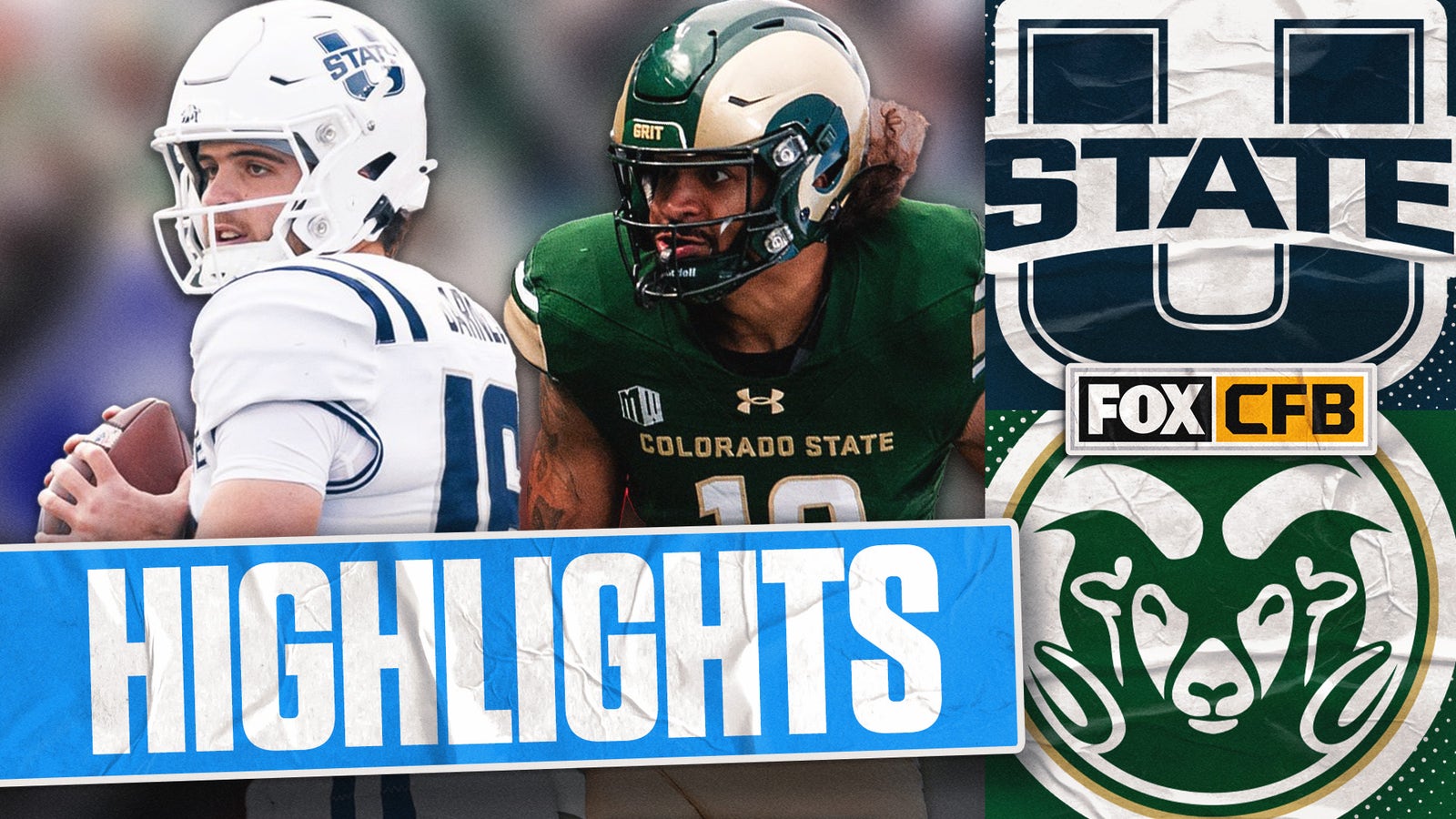 Utah State Aggies vs. Colorado State Rams Highlights