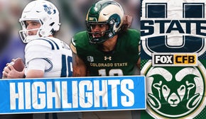 Utah State Aggies vs. Colorado State Rams Highlights | FOX College Football