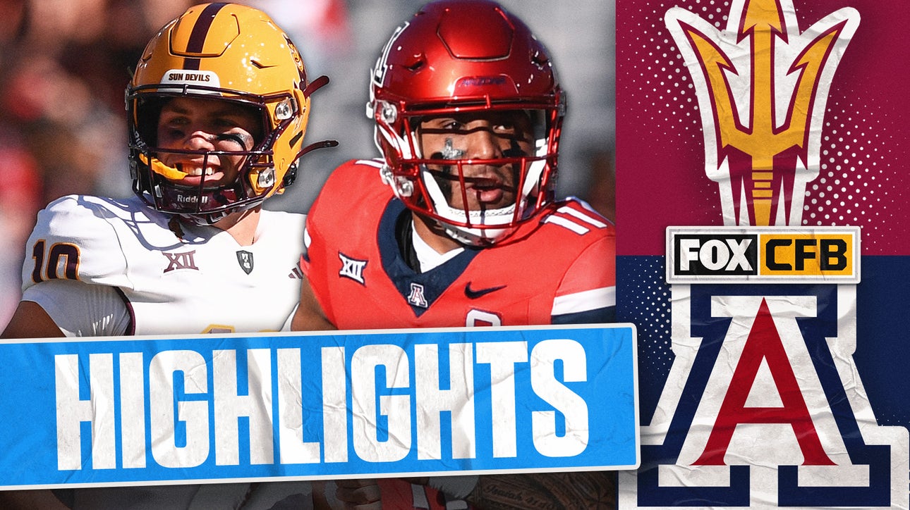 No. 16 Arizona State Sun Devils vs. Arizona Wildcats Highlights | FOX College Football