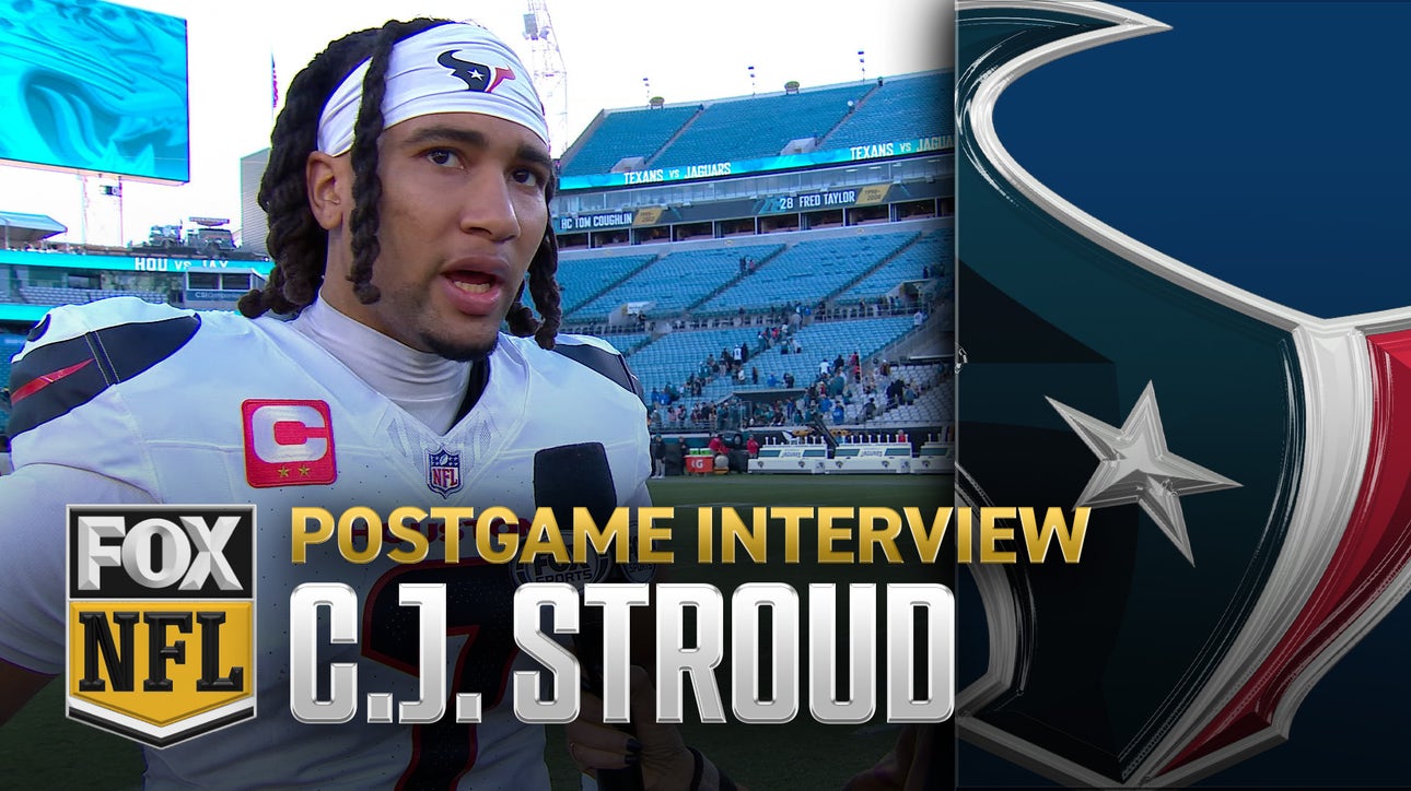 C.J. Stroud on Texans' win over Jaguars – 'A step in the right direction' | NFL on FOX