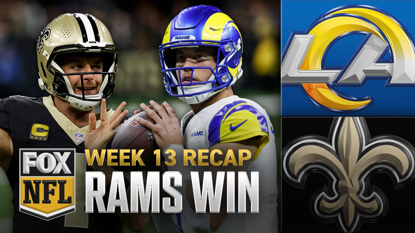 Rams vs. Saints: Dave Helman, Kenny Albert & Jonathan Vilma break down Rams' win | NFL on FOX