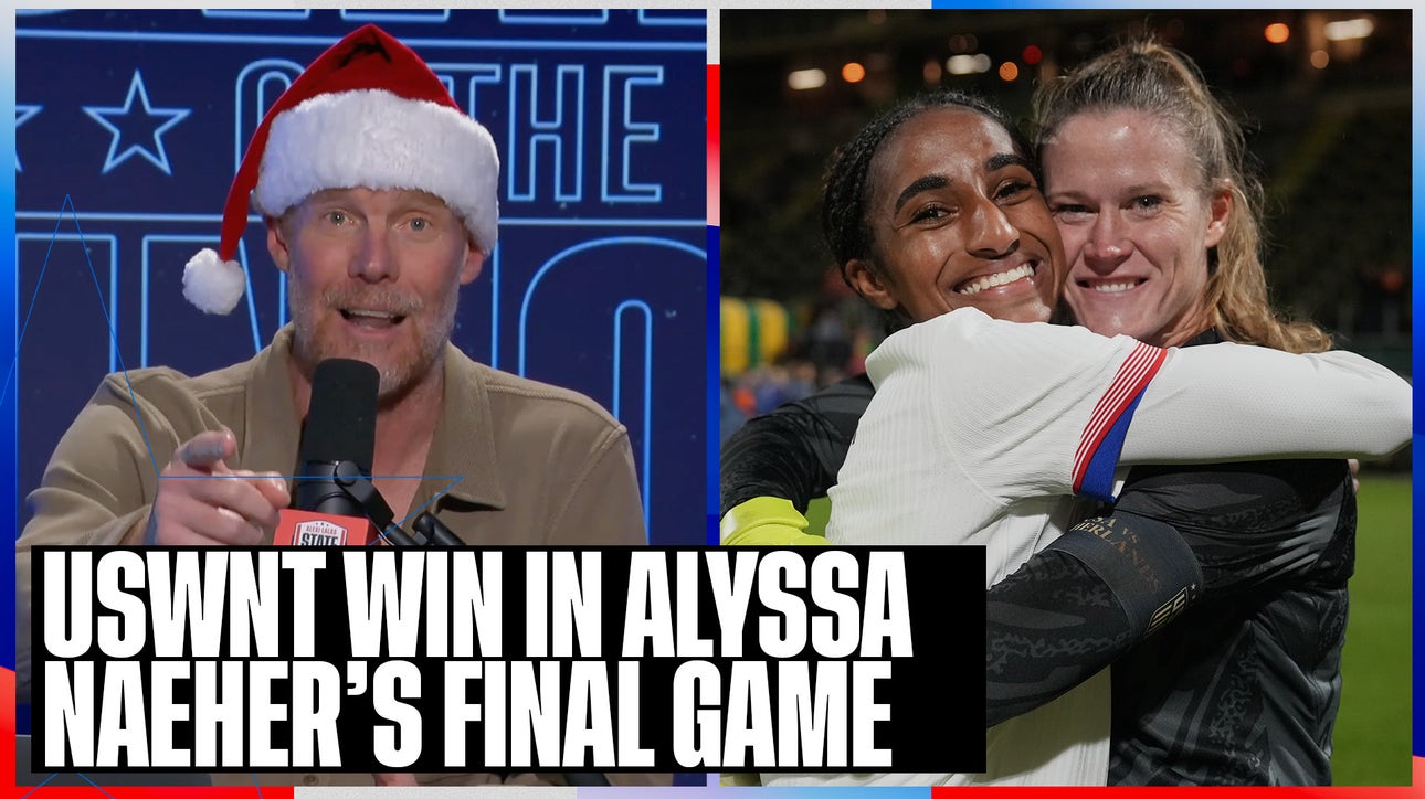 USWNT defeats the Netherlands 2-1 in Alyssa Naeher's final game | SOTU