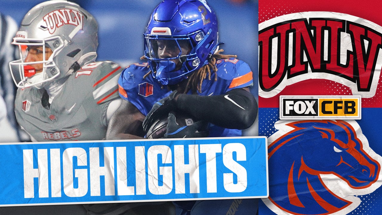 No. 20 UNLV Rebels vs. No. 10 Boise State Broncos Mountain West ...