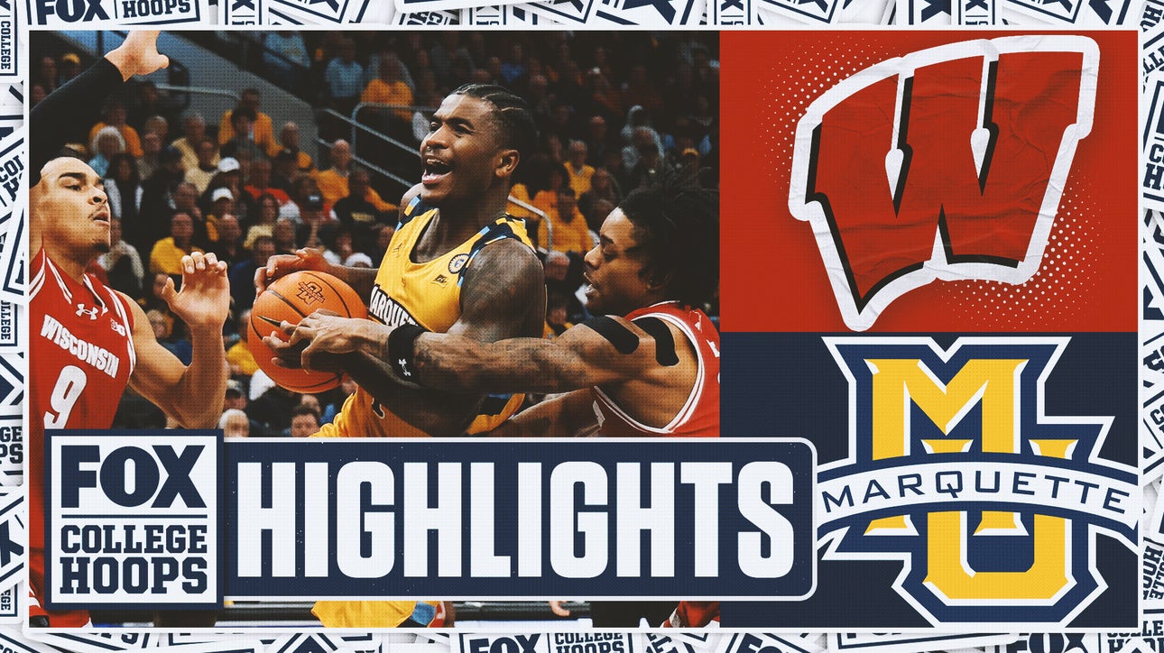 No. 11 Wisconsin Badgers vs. No. 5 Marquette Golden Eagles Highlights | FOX College Hoops