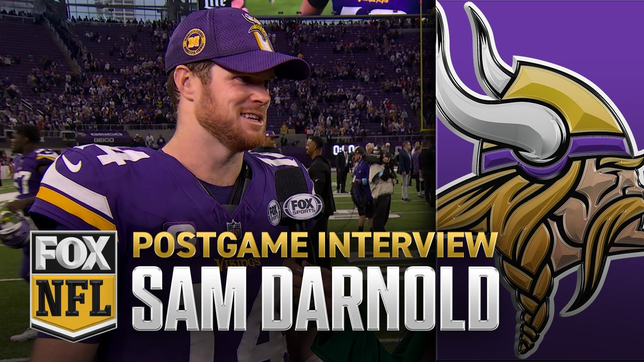 Sam Darnold and Jordan Addison on Vikings' win over Falcons in Week 14 | NFL on FOX