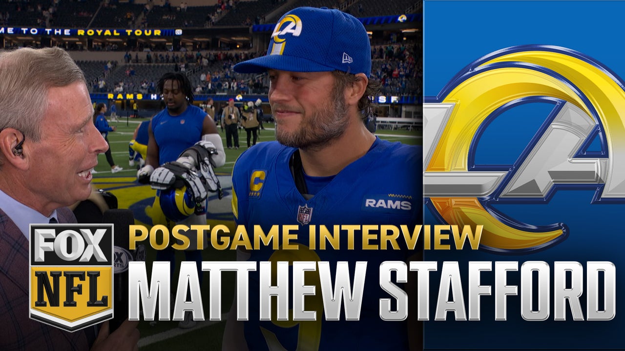 Matthew Stafford after Rams' 44-42 win over Bills – 'We're here to battle' | NFL on FOX