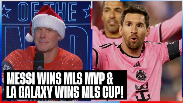 Lionel Messi wins MVP & LA Galaxy Defeat NYRB 2-1 to win MLS Cup 