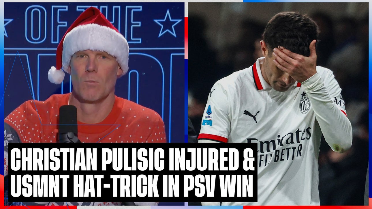 Christian Pulisic injures calf, Tim Weah starts for Juve & more | SOTU