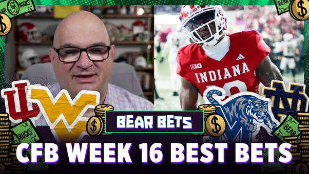 Indiana vs. Notre Dame, Memphis vs. West Virginia are Best Bets of CFB Week 16 | Bear Bets