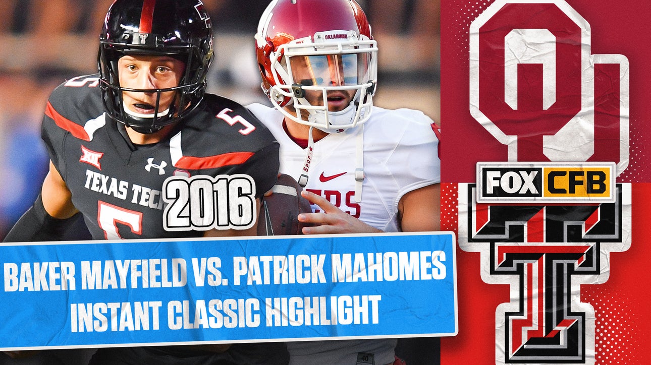 Baker Mayfield vs. Patrick Mahomes | Oklahoma vs. Texas Tech | FOX CFB Classics