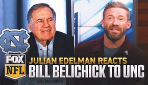 Bill Belichick: Julian Edelman reacts to North Carolina head coach hire | FOX NFL Kickoff