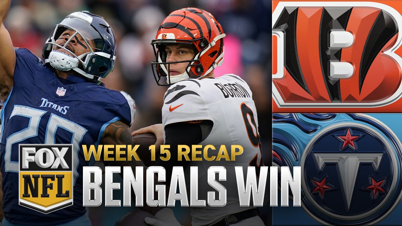 Bengals vs. Titans: Daryl Johnston & Kevin Kugler break down Cincinnati's win | NFL on FOX