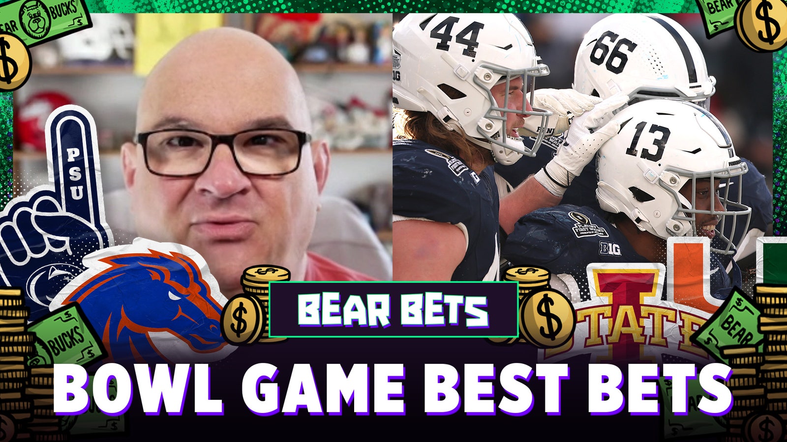 Taruhan Terbaik CFB Bowl Games: Iowa State vs. Miami, Penn State vs. Boise State 