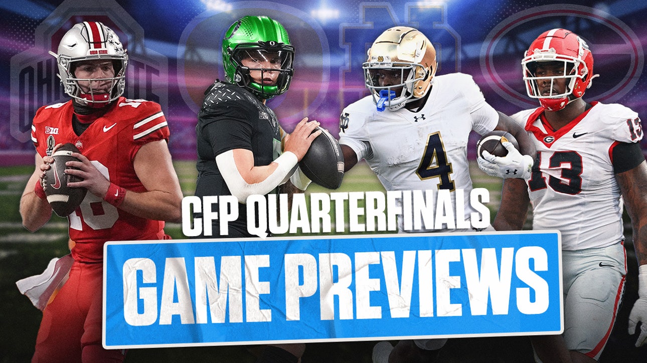 College Football Playoff: Ohio State vs. Oregon, Notre Dame vs. Georgia previews, & best bets