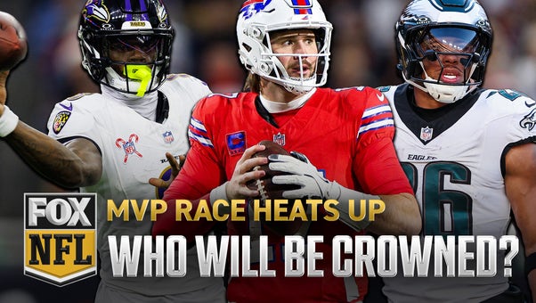 Lamar Jackson, Josh Allen, and Saquon Barkley's MVP race HEATS UP | NFL On FOX Pregame