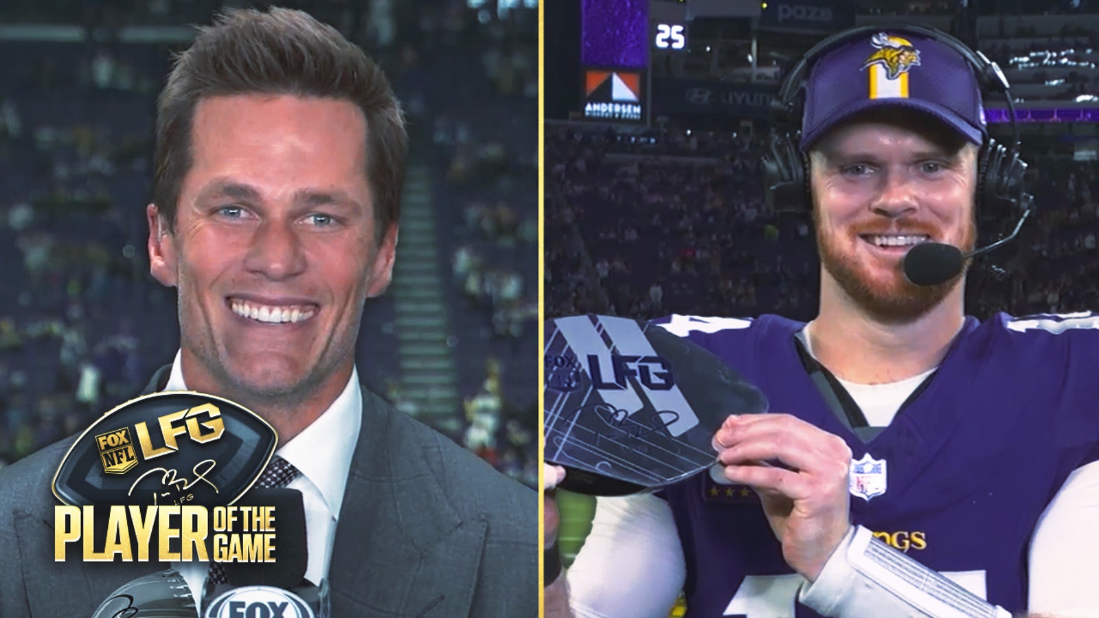 Tom Brady's LFG Player of the Game: Vikings' Sam Darnold | Week 17 Digital Exclusive