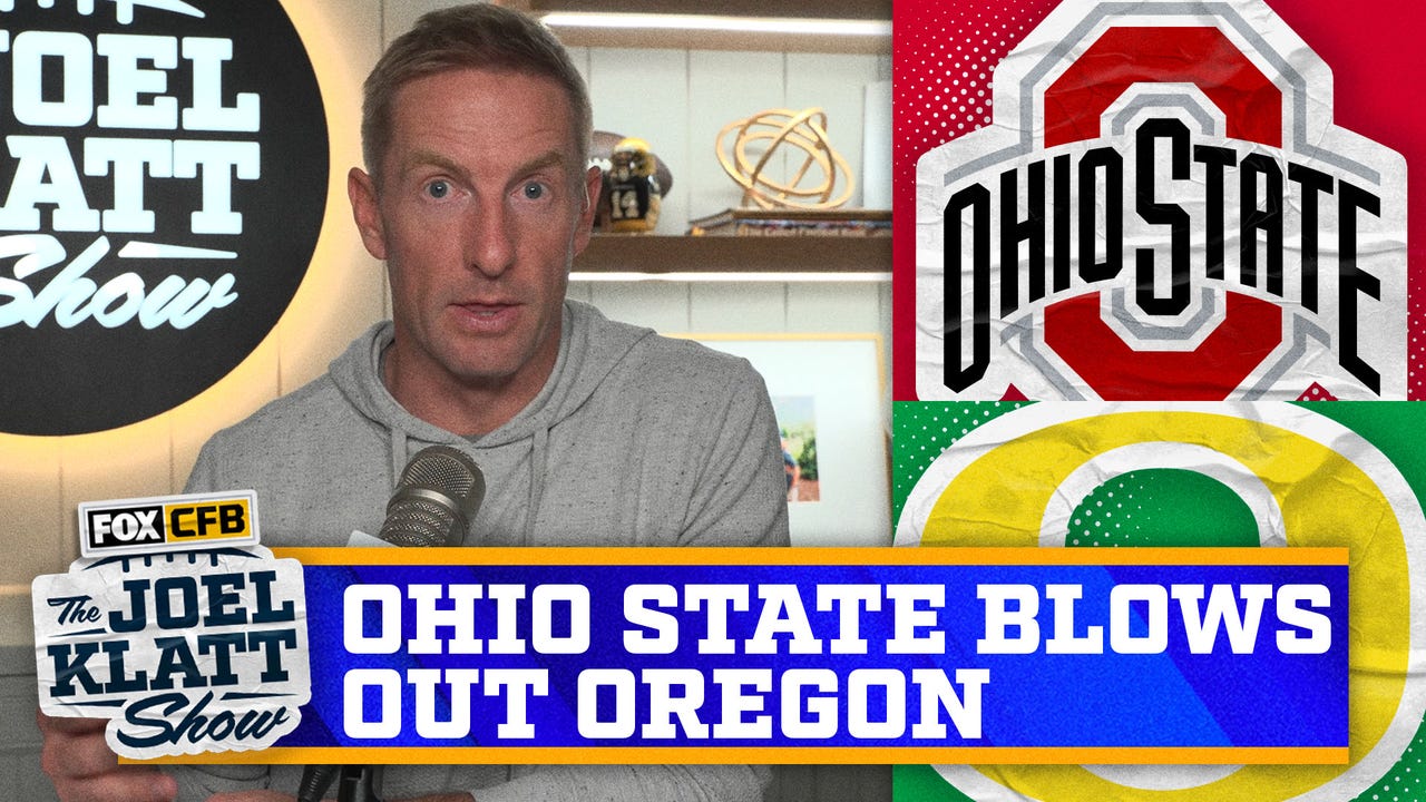 Ohio State blows out Oregon 41-21 in Rose Bowl & advance to Semifinals | Joel Klatt Show