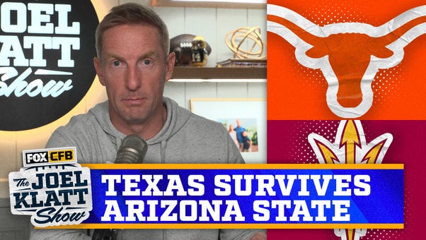 Texas survives Arizona State in 39-31 comeback win in double overtime | Joel Klatt Show