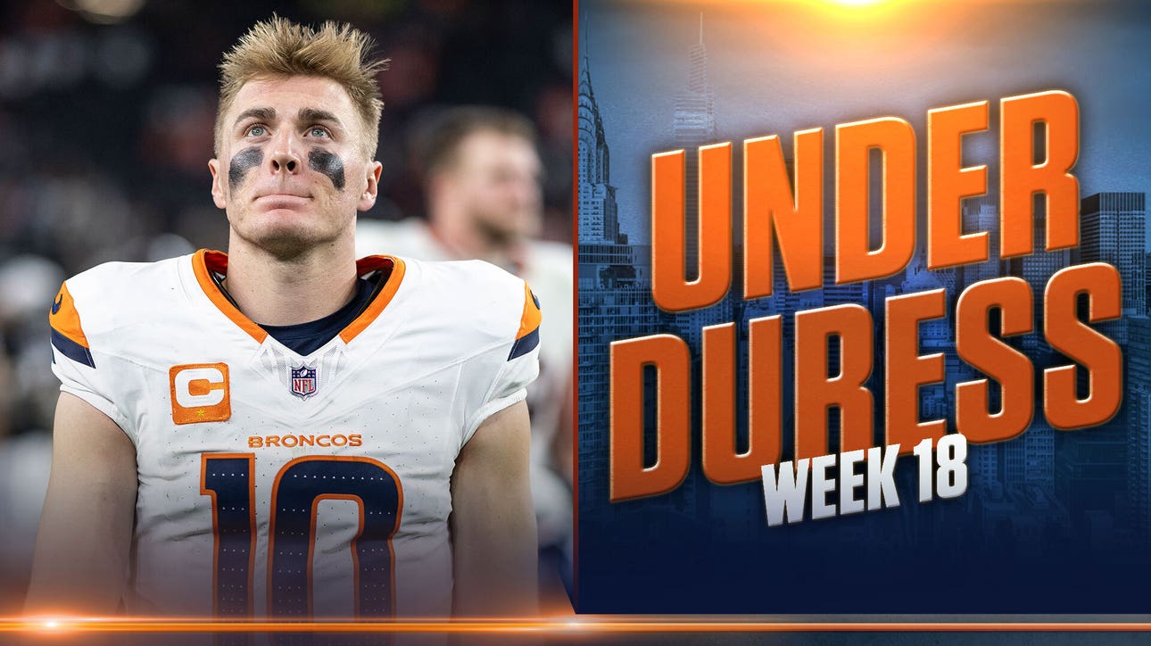 Bo Nix tops Brou’s ‘Under Duress’ list while Dan Campbell also joins the heat | First Things First