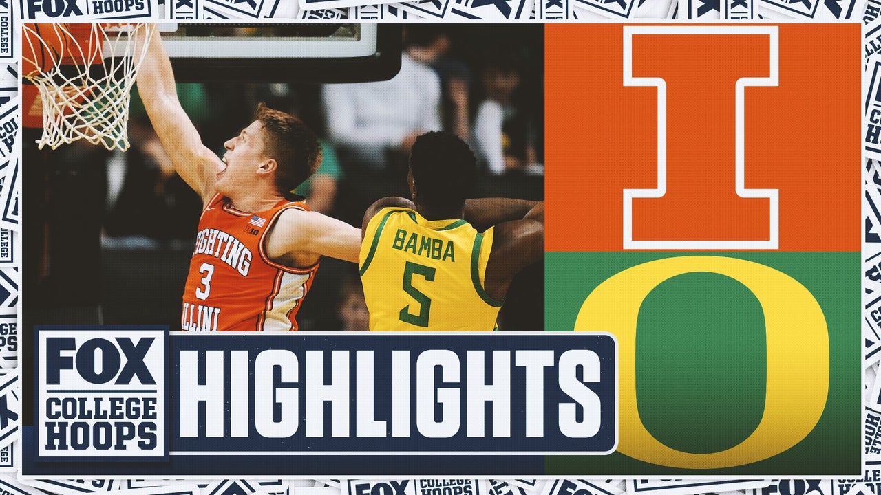 No. 22 Illinois Fighting Illini vs. No. 9 Oregon Ducks Highlights | FOX College Hoops