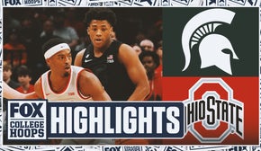 No. 18 Michigan State Spartans vs. Ohio State Buckeyes Highlights | FOX College Hoops