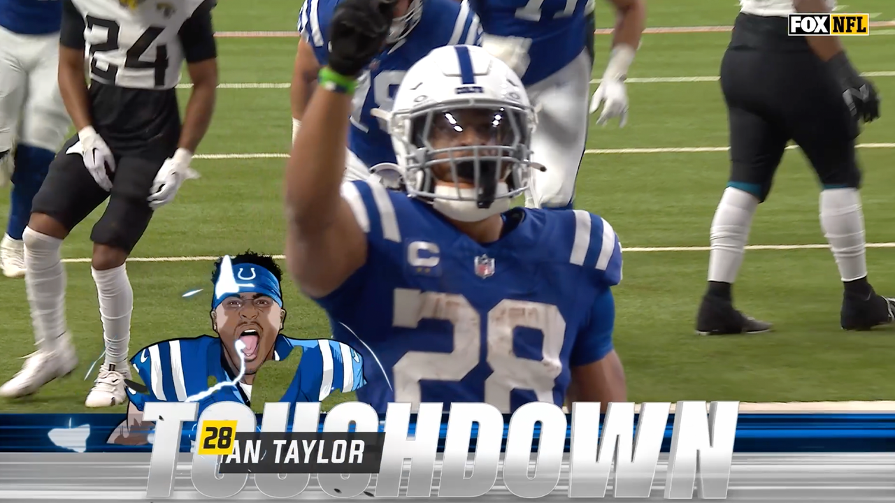 Colts' Jonathan Taylor rushes for a TOUGH six-yard TD vs. Jaguars | NFL Highlights