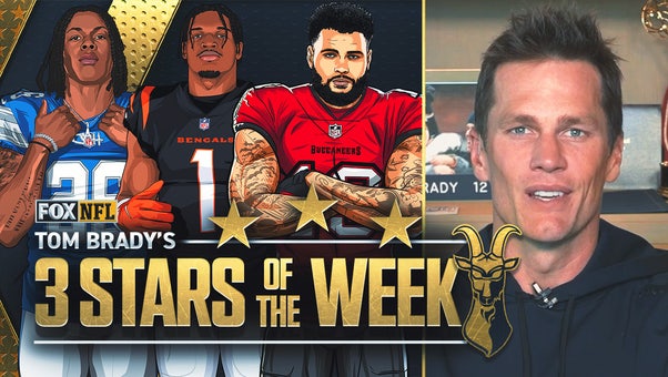 Tom Brady's 3 Stars of Week 18: Jahmyr Gibbs, Ja'Marr Chase & Mike Evans | NFL on FOX