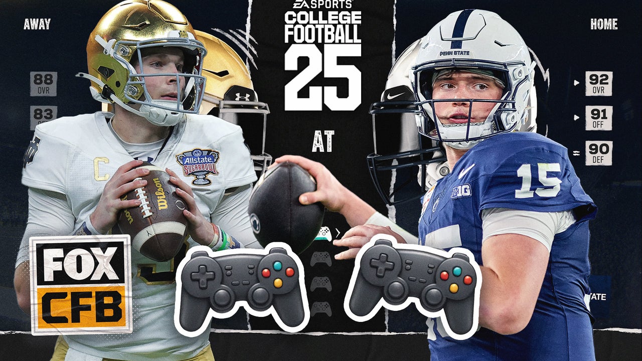 Notre Dame Fighting Irish vs. Penn State Nittany Lions | 2025 Orange Bowl | College Football 25 Sim