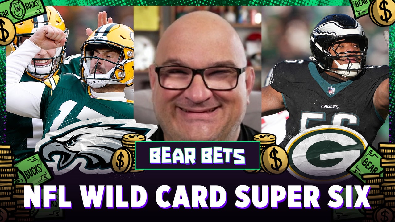 Can Packers pull off UPSET vs. Eagles in NFL Wild Card Game? | BEAR BETS SUPER SIX