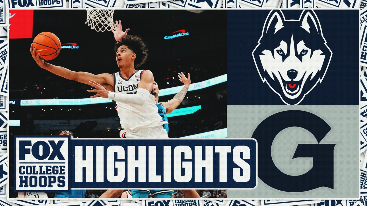 No. 9 UConn Huskies vs. the Georgetown Hoyas Highlights | FOX College Hoops