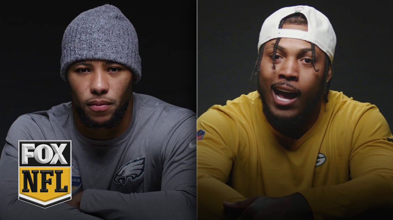 Eagles' Saquon Barkley & Packers' Josh Jacobs on building playoff legacies | NFL on FOX