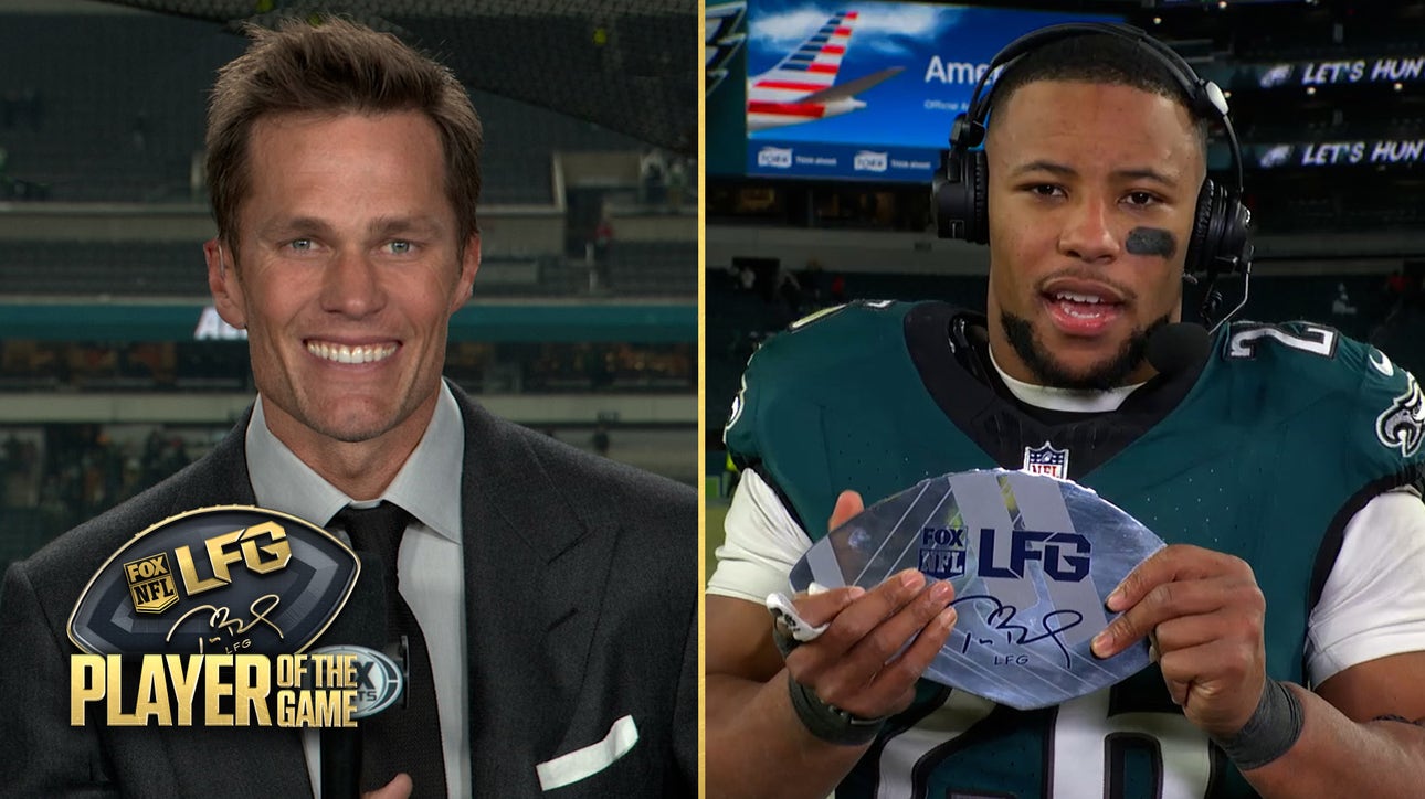 Tom Brady's LFG Player of the Game: Eagles’ Saquon Barkley | Wild Card Round DIGITAL EXCLUSIVE