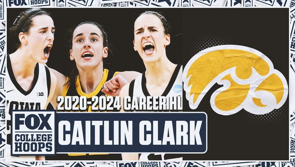 Caitlin Clark Iowa Hawkeyes Career Highlight | FOX College Women's Hoops