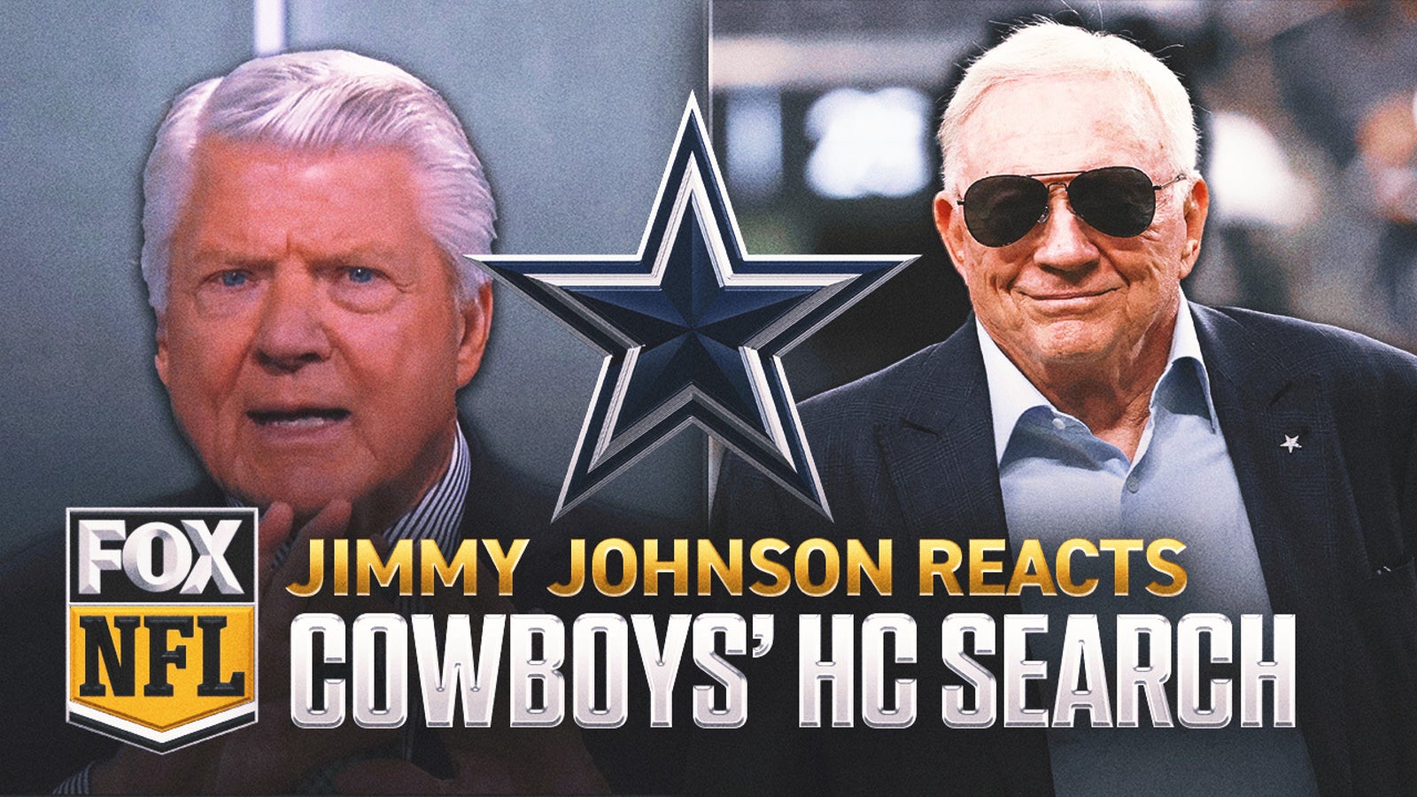 Jimmy Johnson reacts to Cowboys' head coaching search