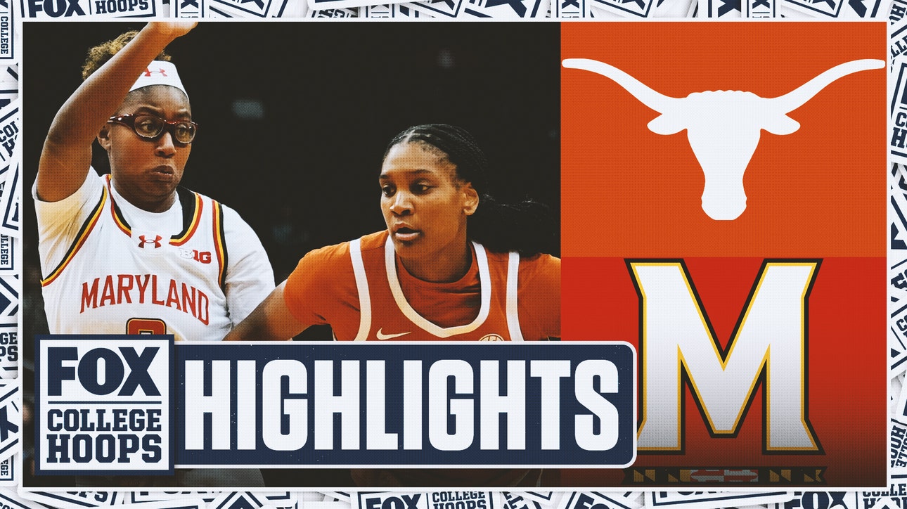 No. 7 Texas Longhorns vs. No. 8 Maryland Terrapins Highlights | FOX College Women's Hoops