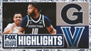 Georgetown Hoyas vs. Villanova Wildcats Highlights | FOX College Hoops