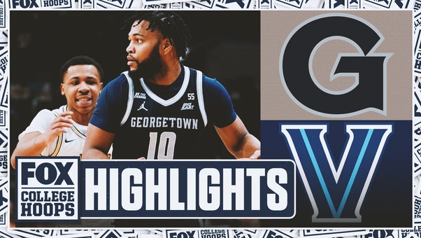 Georgetown Hoyas vs. Villanova Wildcats Highlights | FOX College Hoops