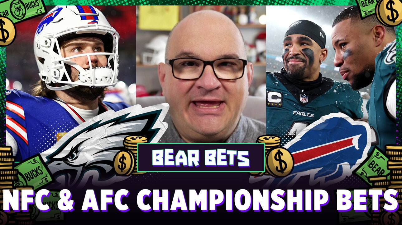 NFC & AFC Championship Best Bets: Eagles Team Total & Josh Allen Rushing Yards Over