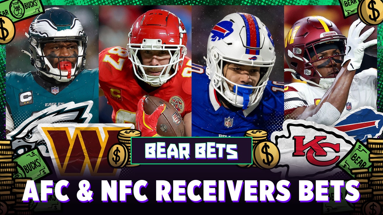 AFC & NFC Championship Super Six: Which receiver will have the most receiving yards?