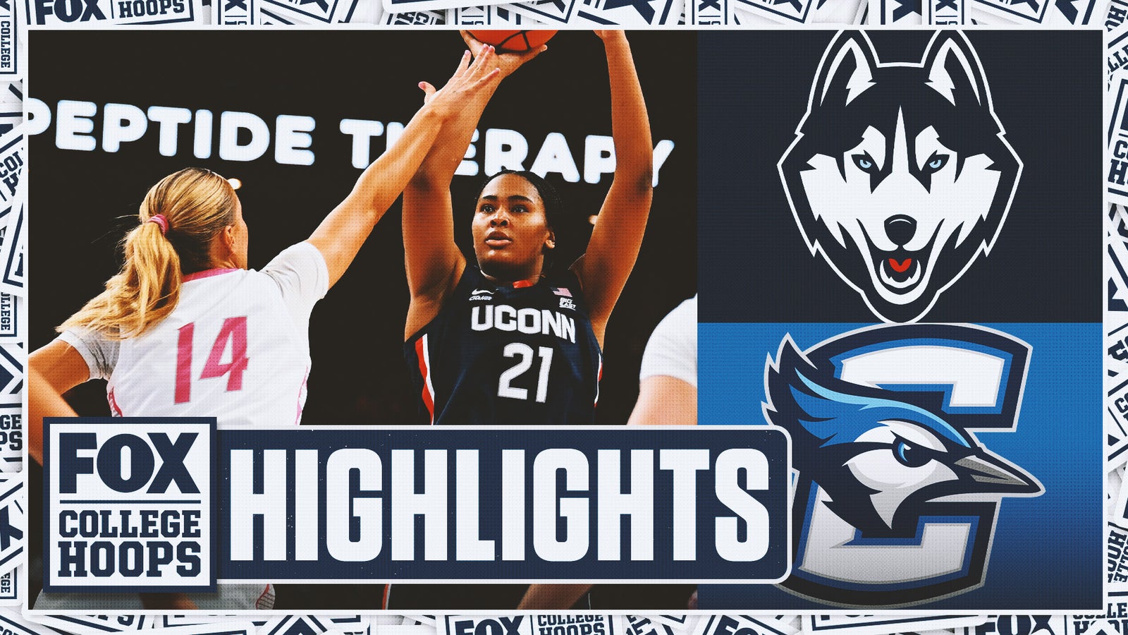 No. 6 UConn vs. Creighton Highlights | FOX College Women’s Hoops