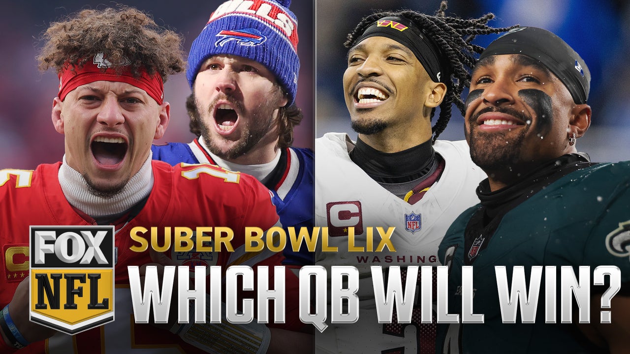 Mahomes, Allen, Daniels, Hurts: Which QB's path will end in a Super Bowl Championship? | NFL on FOX