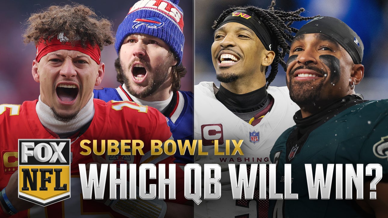 Mahomes, Allen, Daniels, Hurts: Which QB's path will end in a Super Bowl Championship? | NFL on FOX