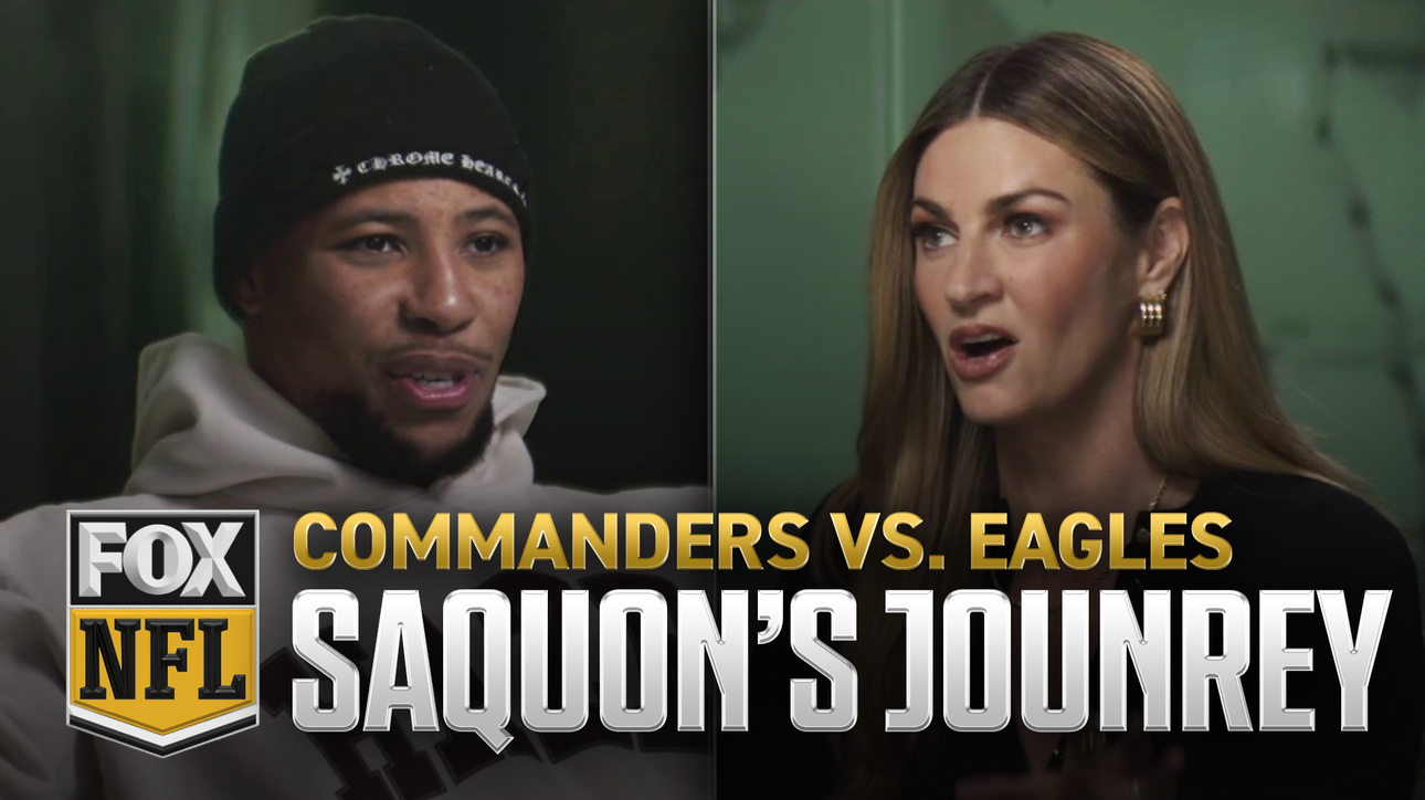 Eagles vs. Commanders: RB Saquon Barkley shares his Eagles journey | FOX NFL Sunday