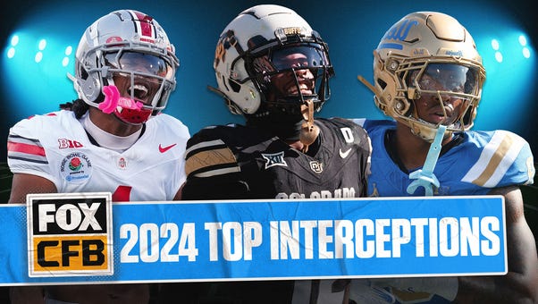 Top 10 Interceptions of 2024 College Football Season on FOX