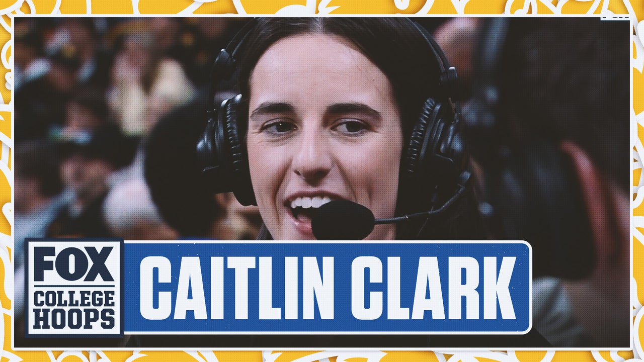 Caitlin Clark joins USC vs. Iowa broadcast about being TIME Athlete of the Year, Super Bowl, & more