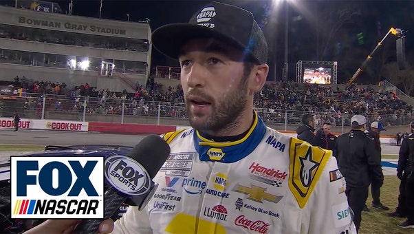 Chase Elliott and Ryan Blaney interviews after Clash at Bowman Gray | NASCAR on FOX