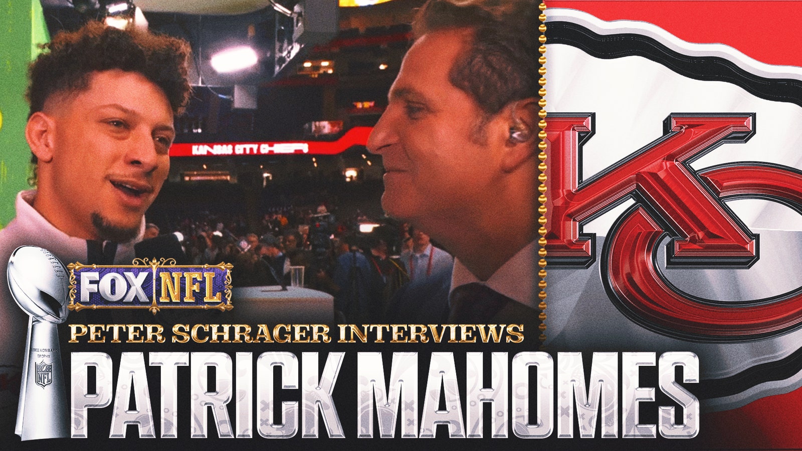 Patrick Mahomes' interview with Peter Schrager