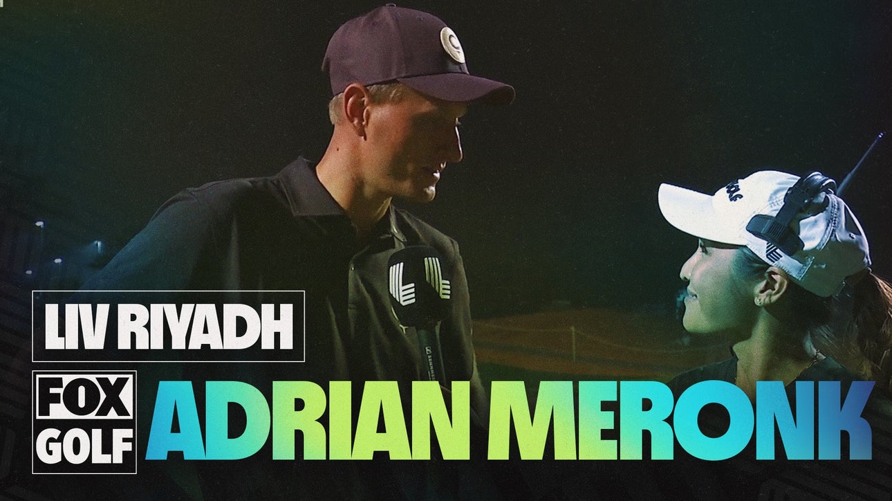 Club house leader Adrian Meronk breaks down his dominant first round at LIV Golf Riyadh