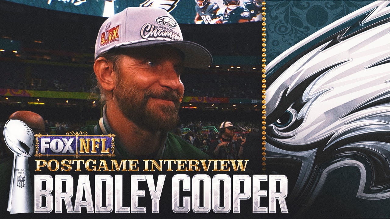 'It's a beautiful thing in life'– Bradley Cooper on the Eagles winning Super Bowl LIX | NFL on FOX