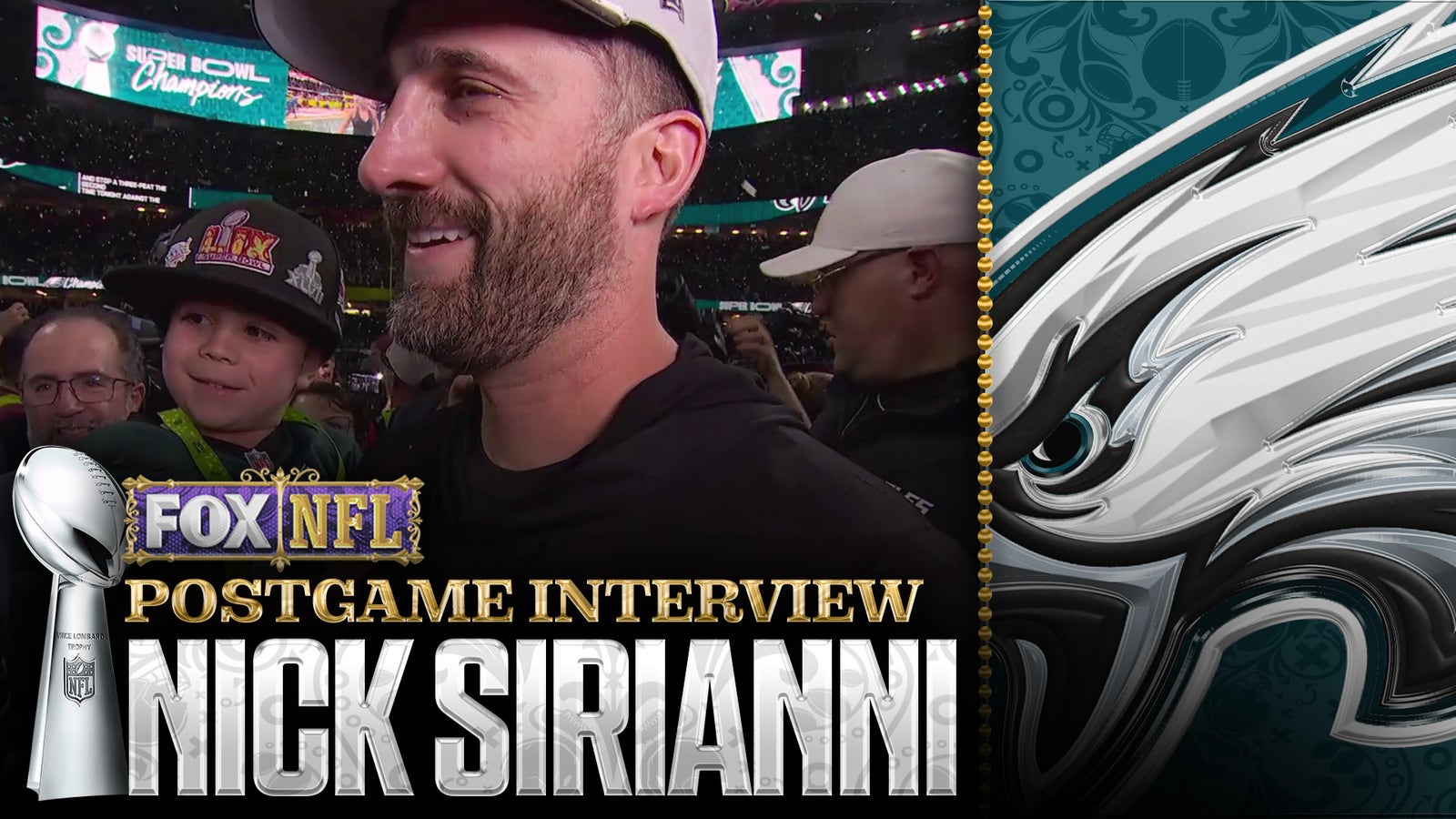 Nick Sirianni menjadi emosional setelah Eagles memenangkan Super Bowl: 'Tuhan yang diberkati kita'